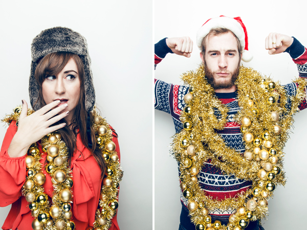 Holiday Photobooth Couple Shoot by Sean Scheidt