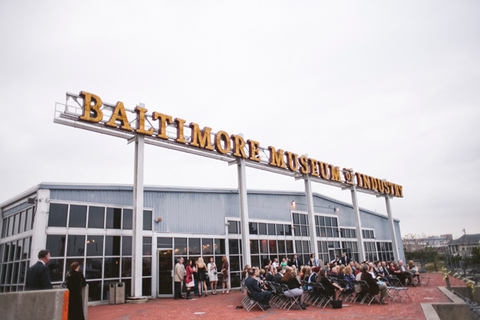 Baltimore Museum of Industry Wedding by Love Me Do Photography