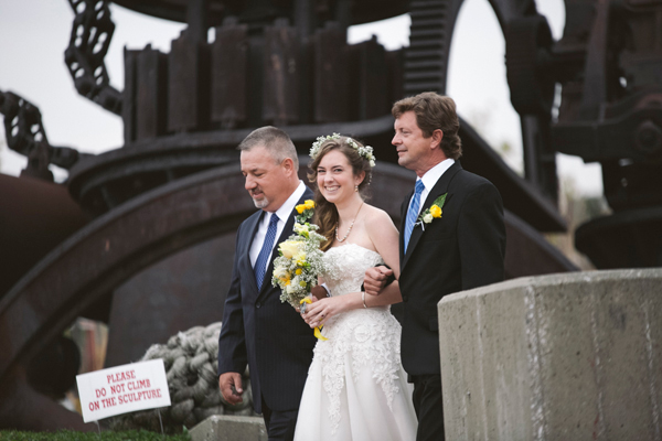 Baltimore Museum of Industry Wedding by Love Me Do Photography