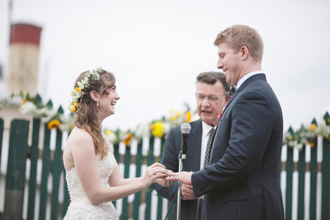 Baltimore Museum of Industry Wedding by Love Me Do Photography