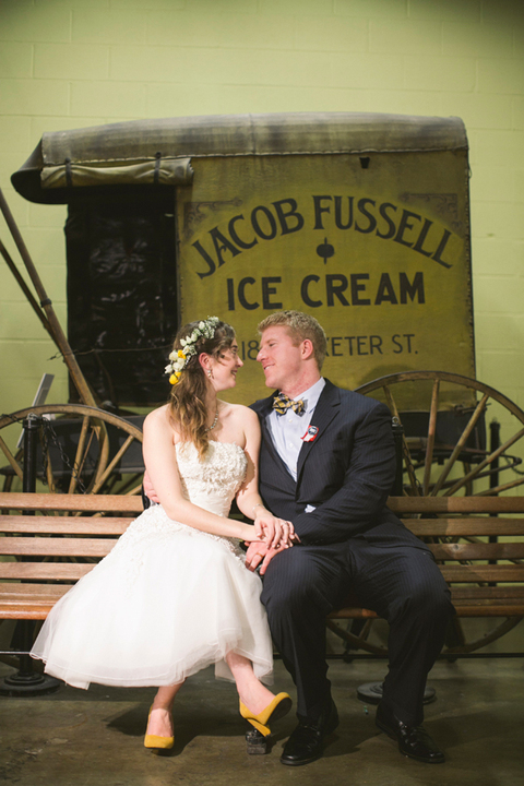 Baltimore Museum of Industry Wedding by Love Me Do Photography