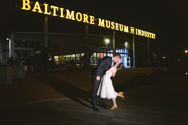 Baltimore Museum of Industry Wedding by Love Me Do Photography