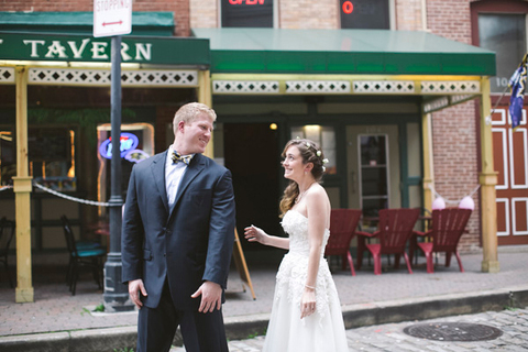 Baltimore Museum of Industry Wedding by Love Me Do Photography