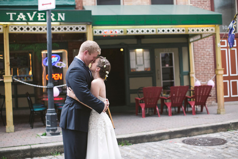 Baltimore Museum of Industry Wedding by Love Me Do Photography