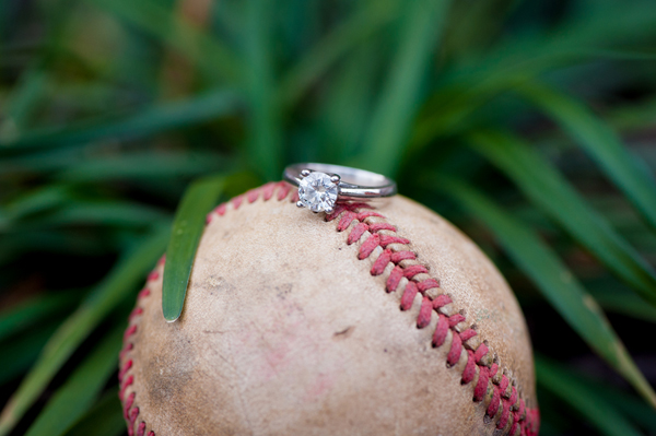 Camden Yards Engagement by Rebekah Hoyt Photography