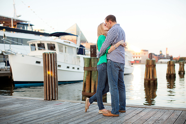 Federal Hill Engagement by Liz & Ryan