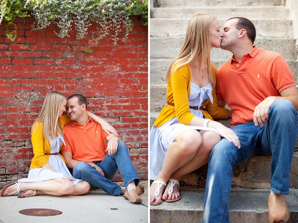 Federal Hill Engagement by Liz & Ryan