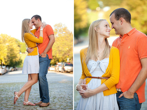Federal Hill Engagement by Liz & Ryan