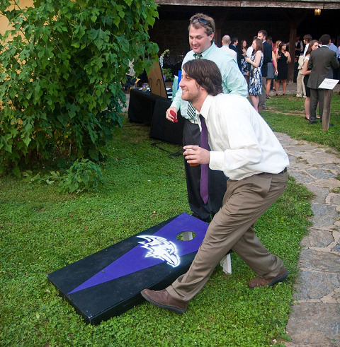 Baltimore Ravens & Purple Wedding Details by tPoz Photography