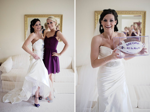 Baltimore Ravens & Purple Wedding Details by Readyluck Photographers