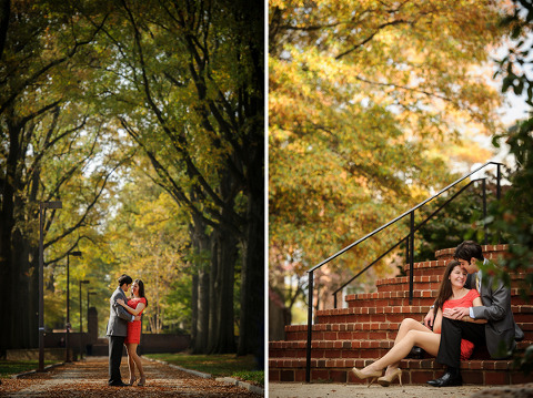 College Park Engagement by Jenna Walcott Photography