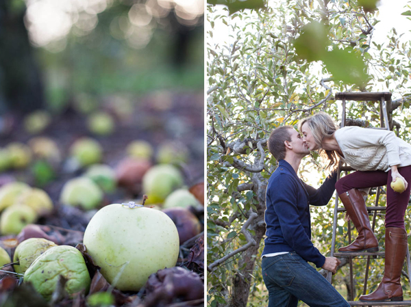 Forge Hill Orchard Engagement by Mary Neumann Photography