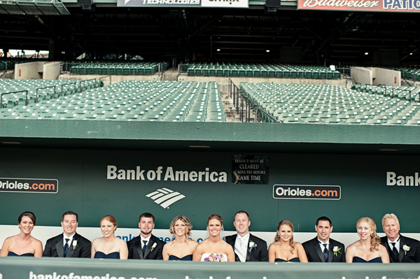 Camden Yards Wedding by Amanda McMahon Photography