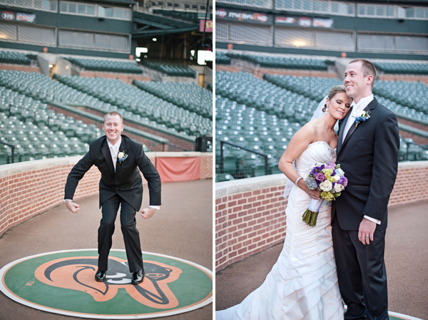 Camden Yards Wedding by Amanda McMahon Photography