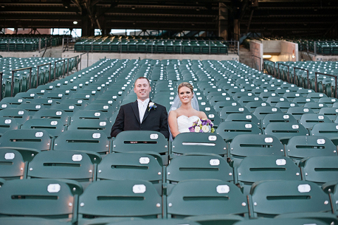 Camden Yards Wedding by Amanda McMahon Photography