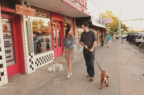 City Engagement by Nessa K Photography