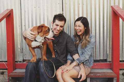 City Engagement by Nessa K Photography