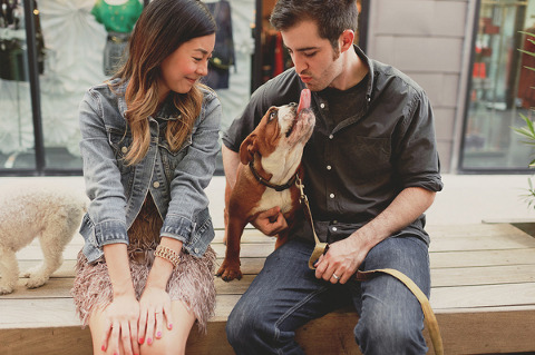 City Engagement by Nessa K Photography