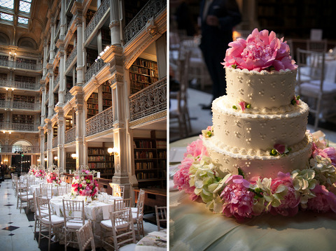 George Peabody Library Wedding by Artful Weddings