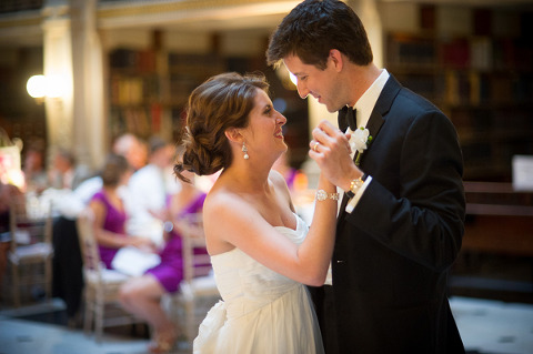 George Peabody Library Wedding by Artful Weddings
