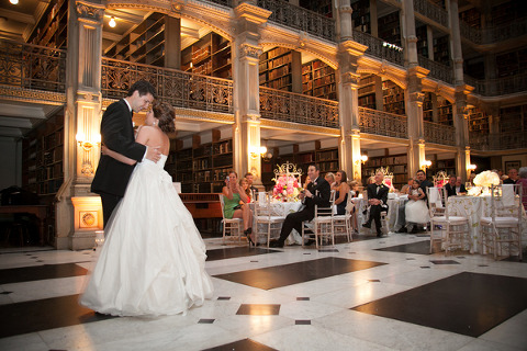 George Peabody Library Wedding by Artful Weddings