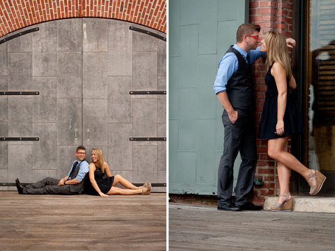 Inner Harbor Engagement by Nelli Jones Photography