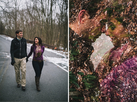 Patapsco Valley State Park Engagement by Val & Sarah