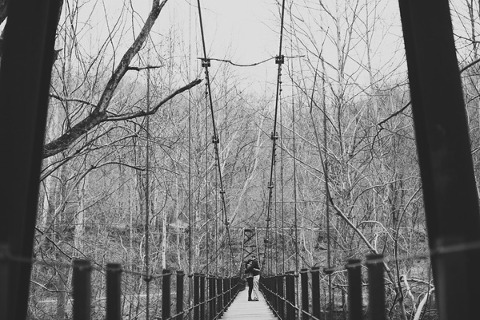 Patapsco Valley State Park Engagement by Val & Sarah