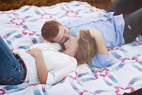 Quiet Creek Farm Engagement by Abby Caldwell Photography