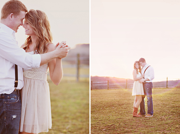 Quiet Creek Farm Engagement by Abby Caldwell Photography
