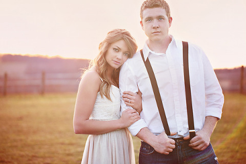 Quiet Creek Farm Engagement by Abby Caldwell Photography