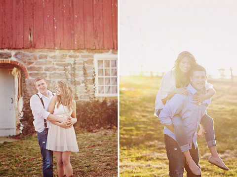 Quiet Creek Farm Engagement by Abby Caldwell Photography
