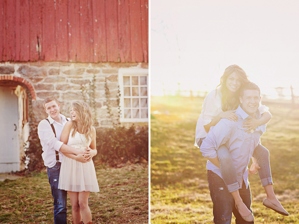 Quiet Creek Farm Engagement by Abby Caldwell Photography