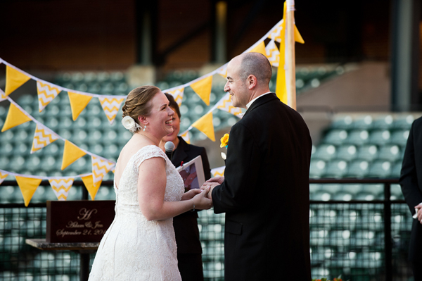 Camden Yards Wedding by Rachel Smith Photography