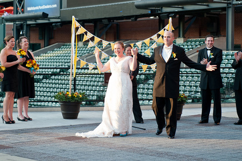 Camden Yards Wedding by Rachel Smith Photography