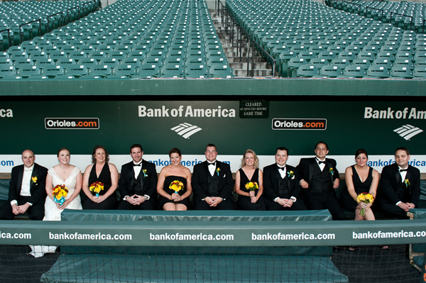 Camden Yards Wedding by Rachel Smith Photography