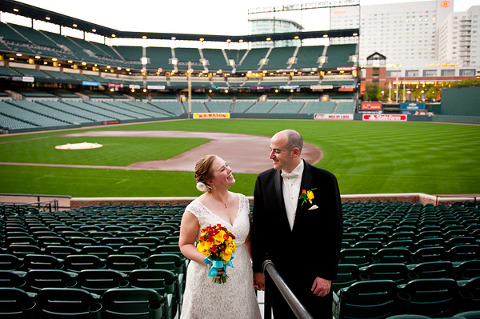Camden Yards Wedding by Rachel Smith Photography