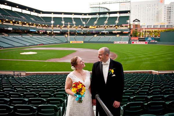 Camden Yards Wedding by Rachel Smith Photography