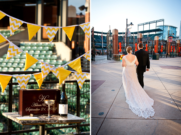 Camden Yards Wedding by Rachel Smith Photography