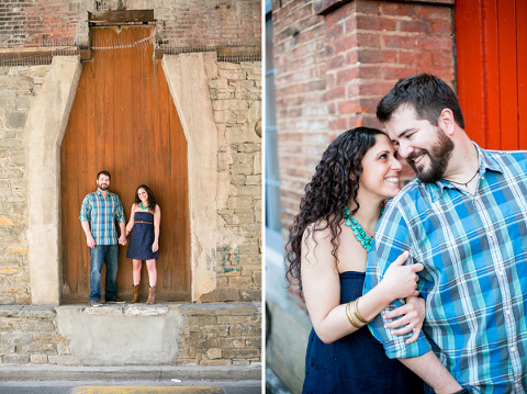 Clipper Mill Engagement by Emily Chastain Photography