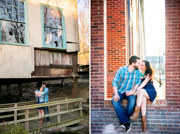 Clipper Mill Engagement by Emily Chastain Photography