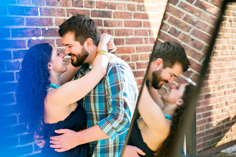 Clipper Mill Engagement by Emily Chastain Photography
