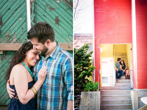 Clipper Mill Engagement by Emily Chastain Photography