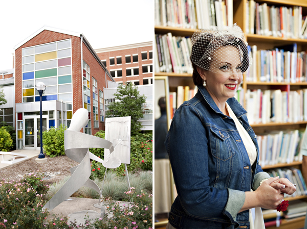 Delaplaine Visual Arts Center Wedding by Amber Reinink