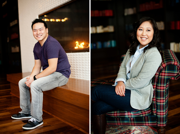 Fairfax City Engagement by Kirsten Marie Photography