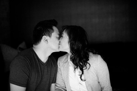 Fairfax City Engagement by Kirsten Marie Photography