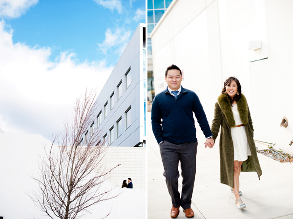 Fairfax City Engagement by Kirsten Marie Photography