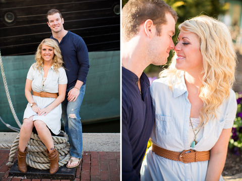 Inner Harbor Engagement by Photography by Brea