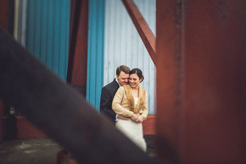 Baltimore Museum of Industry Wedding by Sam Hurd