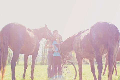 Maryland Farm Engagement by Jacquelyne Mae Photography